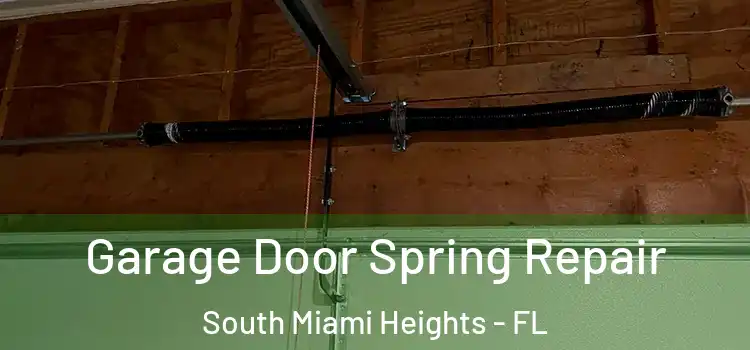  Garage Door Spring Repair South Miami Heights - FL